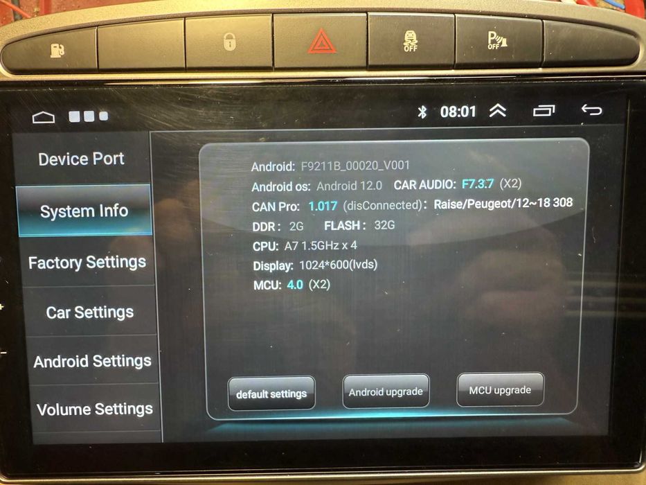 Мултимедия Peugeot 408