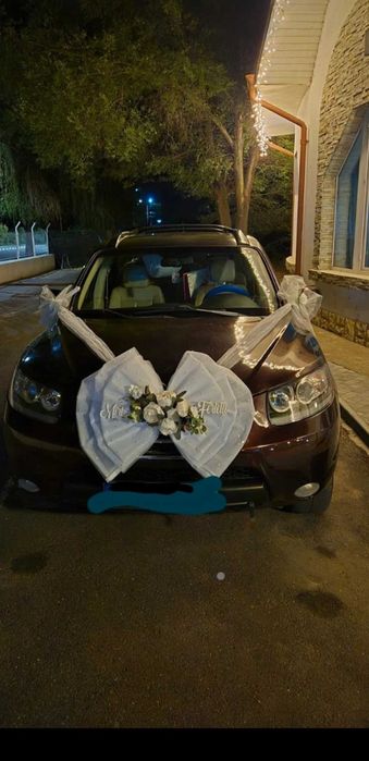 Decor nunta- fundă masina