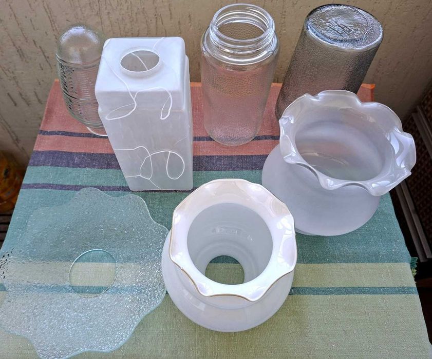 Плафоны для люстр разные