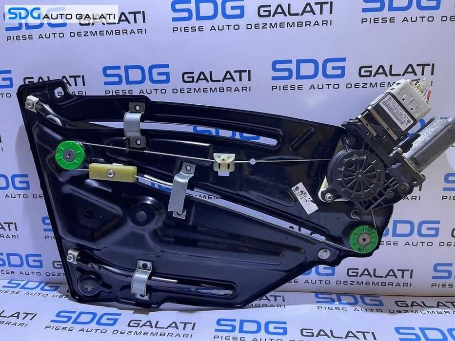 Macara Electrica Completa cu Motoras Geam Dreapta Spate VW EOS 2006 - 2016 Cod 1Q0839402B 1Q0959704A