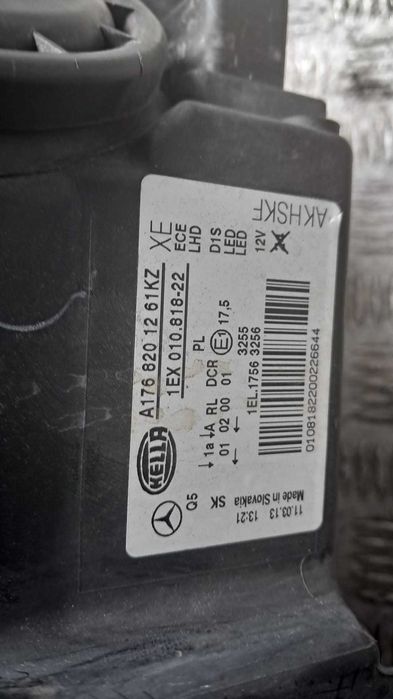 Vand far gol Mercedes A-Class W176 2.2 CDI motor OM651901 an 2013