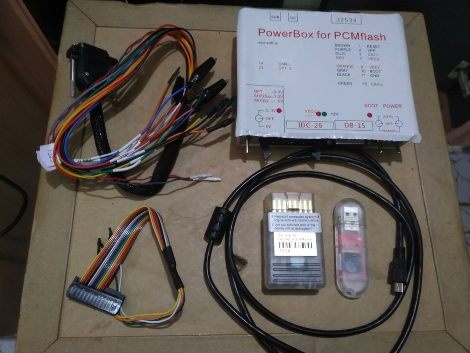 PcmTuner 1.2.5 PcmFlash 1.2.0 Tactrix Openport POWERBOX pe OBD si BOOT