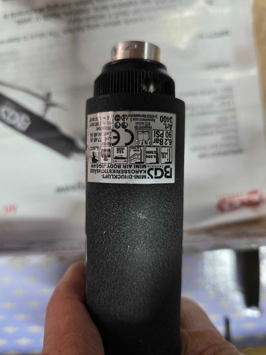 Mini fierastrau pneumatic 10mm - 182mm BGS Technic 3400