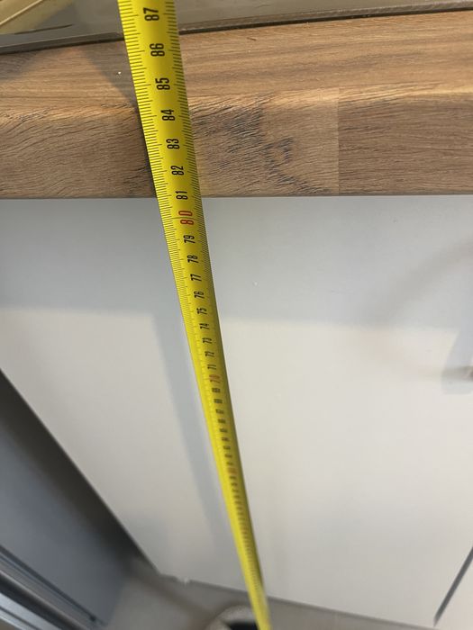 Masca de chiuveta + blat decupat fara chiuveta