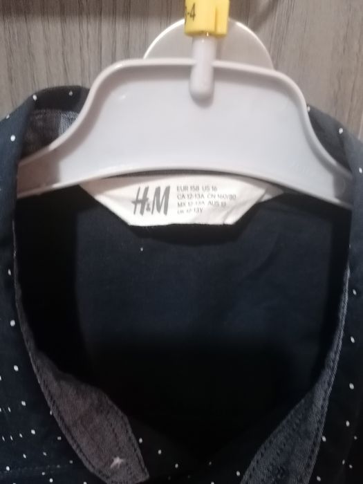 Cămașă băiat bleumarin