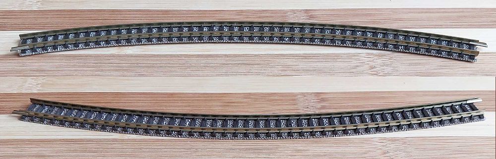 Обли релси на Fleischmann 9135 - N - DC - /R 430/ - чисто нови /Piko/