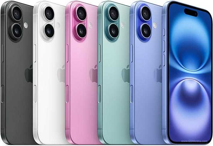!НОВИ! НЕРАЗОПАКОВАНИ!  iPhone 16 128GB, Black, White, Ultramarine и други с 24 месеца гаранция. Отключени!