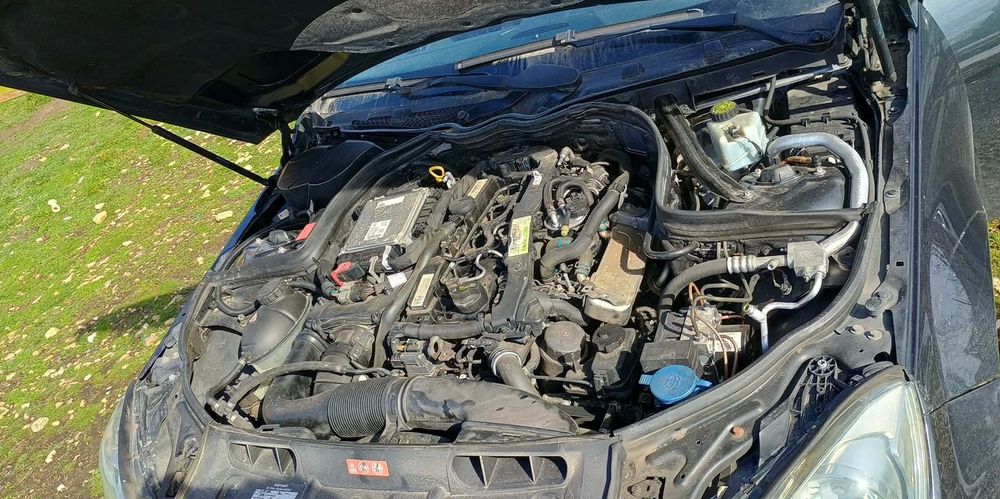 Mercedes W204 Facelift на части