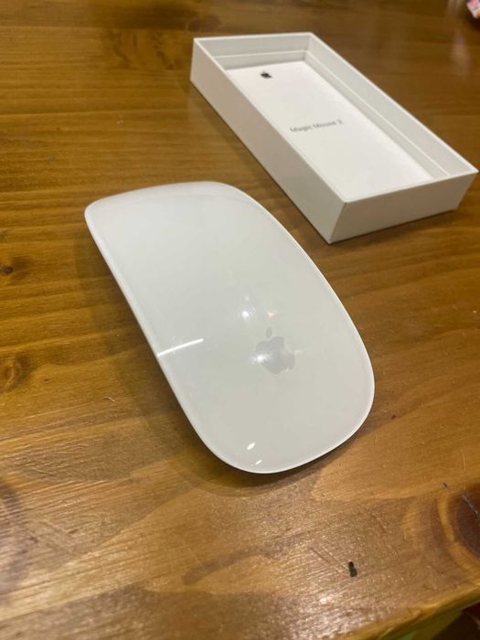 Apple Magic Mouse 2, White, Model A1657