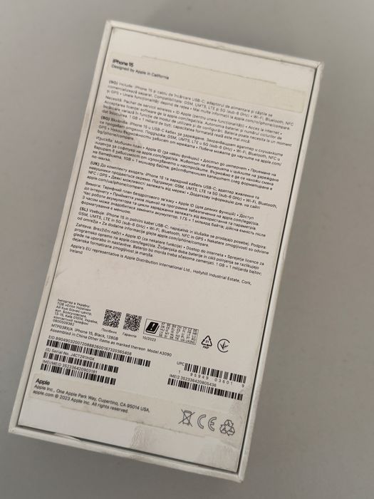 Iphone 15 Negru 128 gb