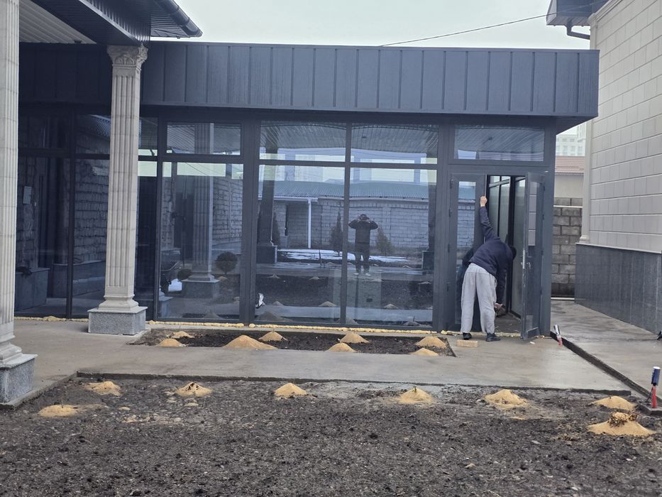 Окна двери витражи