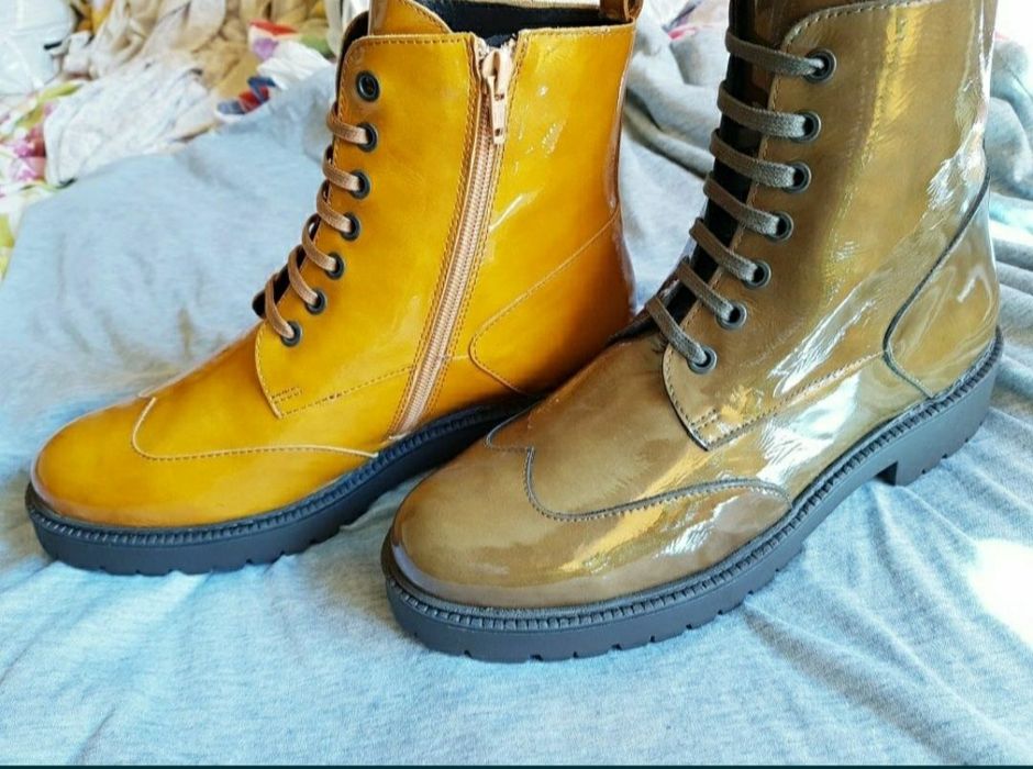 Ghete de piele naturala