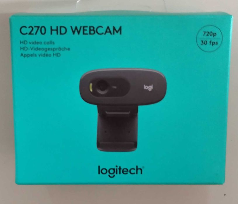Vând webcam Logitech C270, produs nou, sigilat