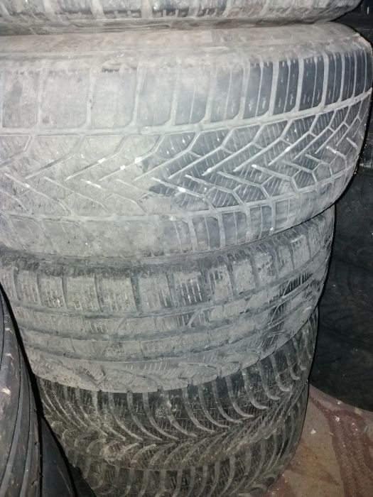 Jante aliaj 5x112 r16 audi a6 cu anvelope de iarna 205 60 r 16
