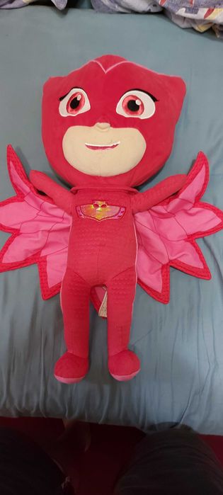 Plusuri Eroi in pijamale 40 cm- Bufnita, Sopi, Pisoi