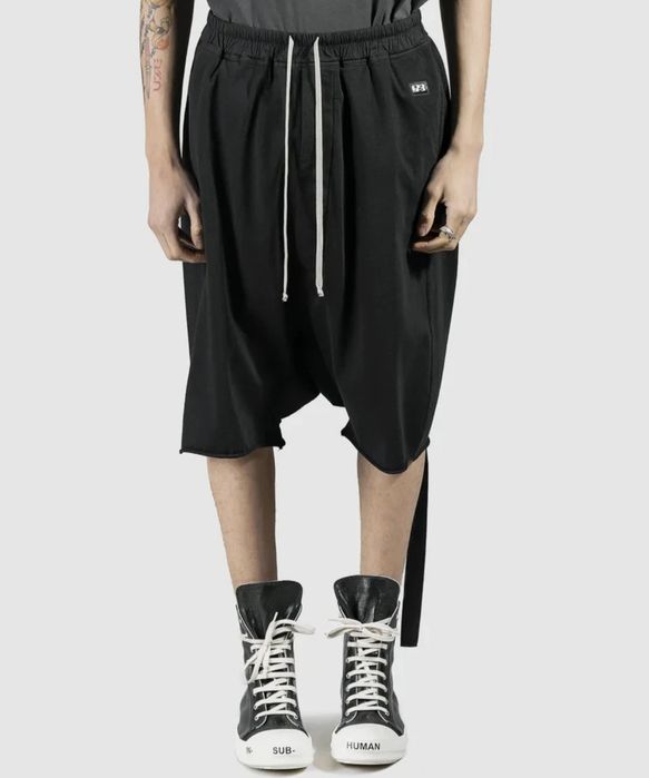 RICK OWENS DRKSHDW мъжки къси панталони оувърсайз в два цвята НОВИ