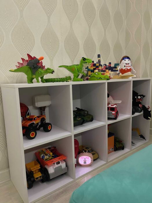 Детский стеллаж для игрушек и книг Bolalar uchun mebel