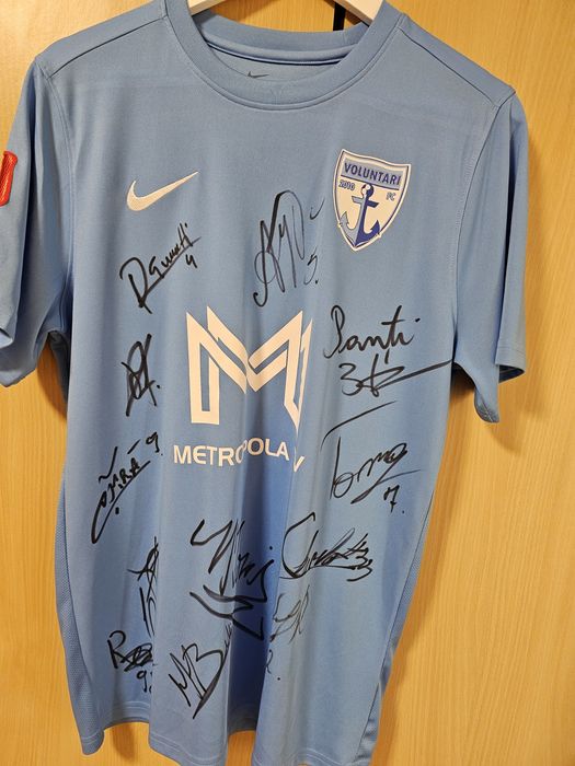 Tricou superliga FC Voluntari Vadim Rata cu semnături