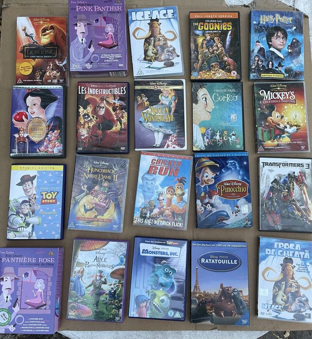 Dvd Desene Animate si Cirque du Soleil