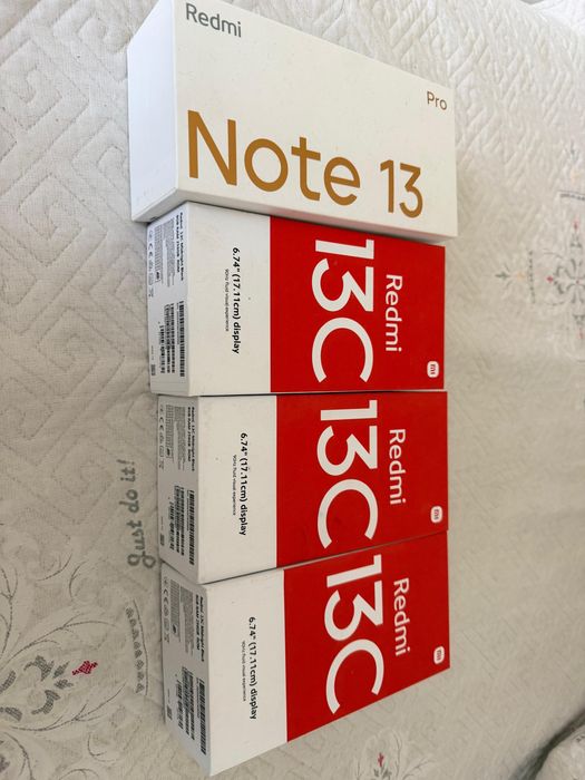 Redmi 13C 8/256GB и Note 13 Pro (пакет/запчасти/под ремонт)