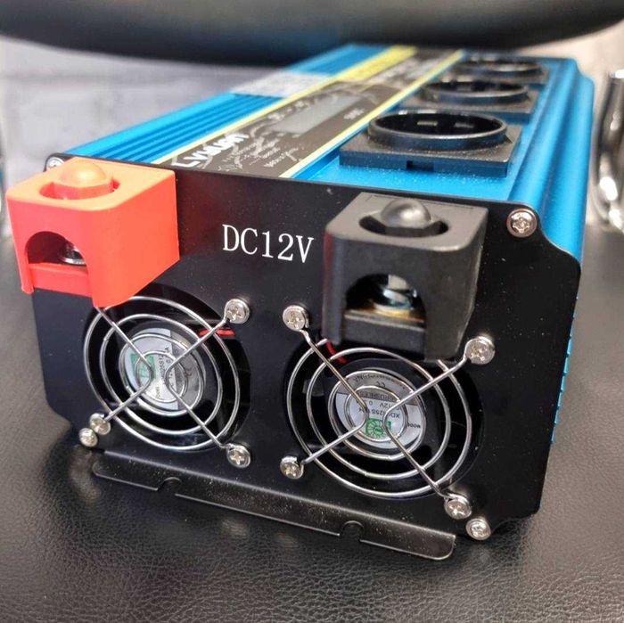 Автомобилен инвертор Lvyuan 12V, 220V (6000W / 3000W) – чисто нов!