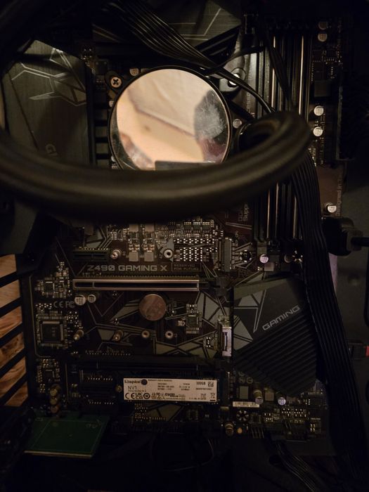 Kit placa de baza z490 gaming x + i7 10700k