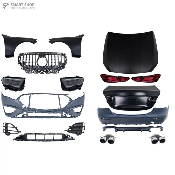Kit Exterior Complet de Conversie Mercedes E-Class W213 (2016-2019) la