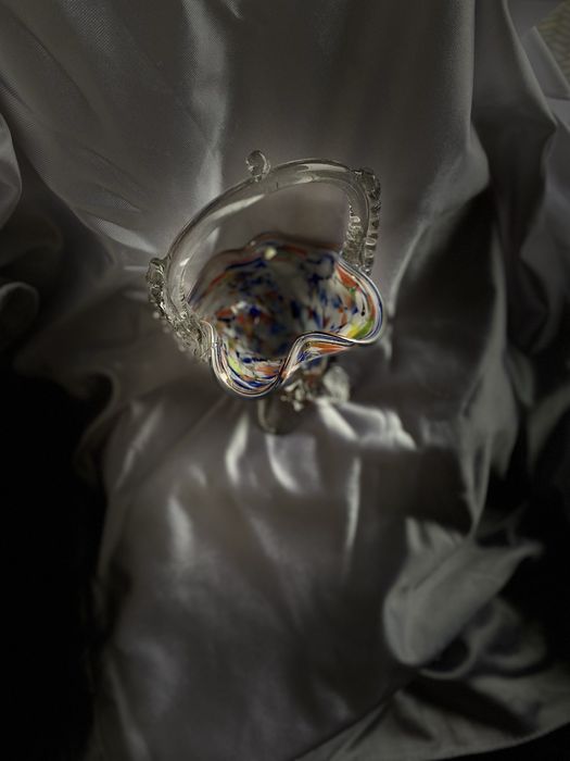 Cosulet din sticla murano