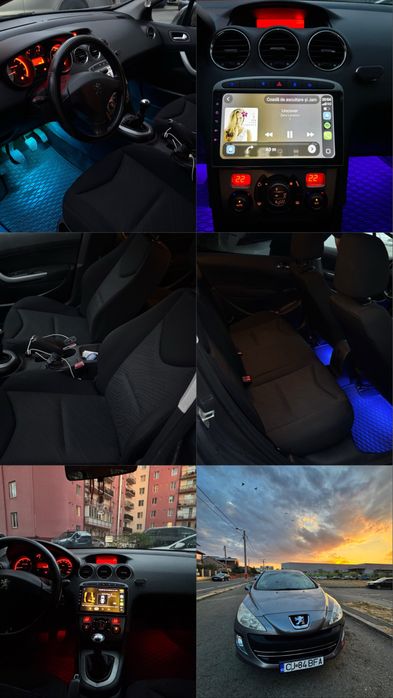 Peugeot 308 1.4 VTi 16V – 98 CP | GPL | Navi | Camere | Senzori