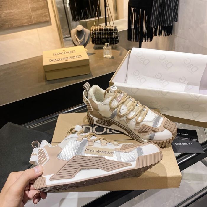 D&G Synchronization Sneaker "White/Beige"