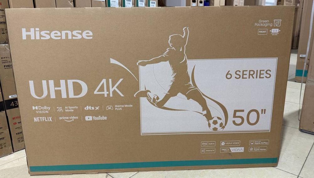 Телевизор HISENSE 43A6N  2025new