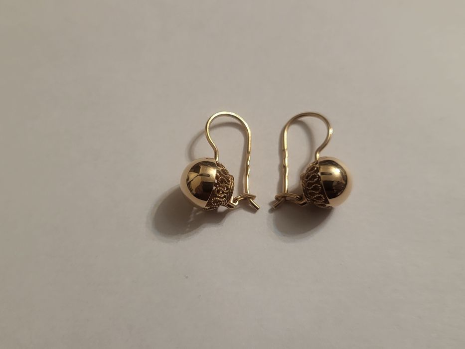 Серьги, золото Россия