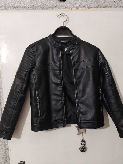 Кожено яке 140 см