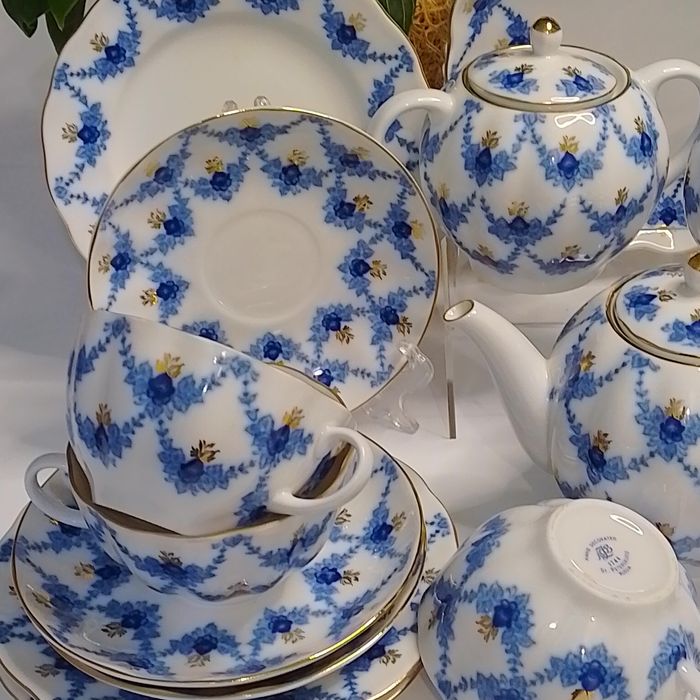 Руски порцелан ЛФЗ сервиз за чай