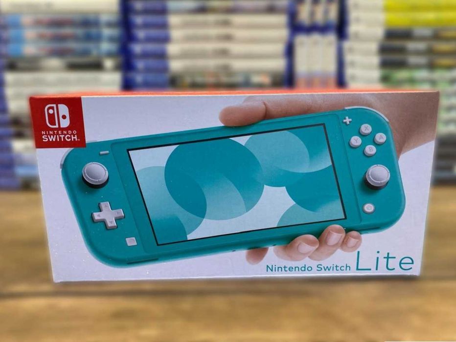 Новая Консоль Nintendo Switch Lite Turquoise/ Нинтендо Лайт Бирюзовый