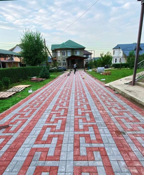 Укладка брусчатки