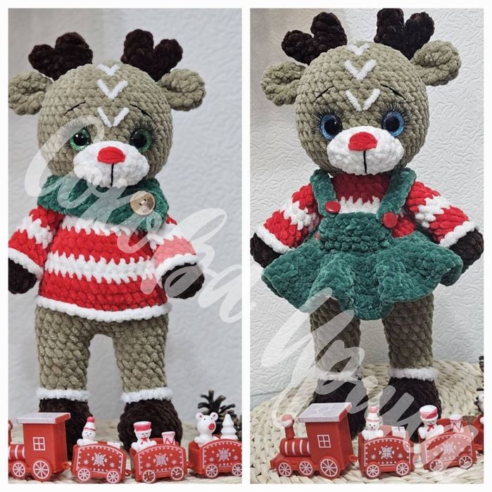 Вязанная игрушка.