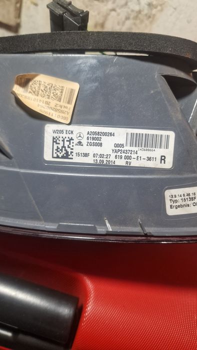 Lampa Stop Dreapta Spate C-klasse 205