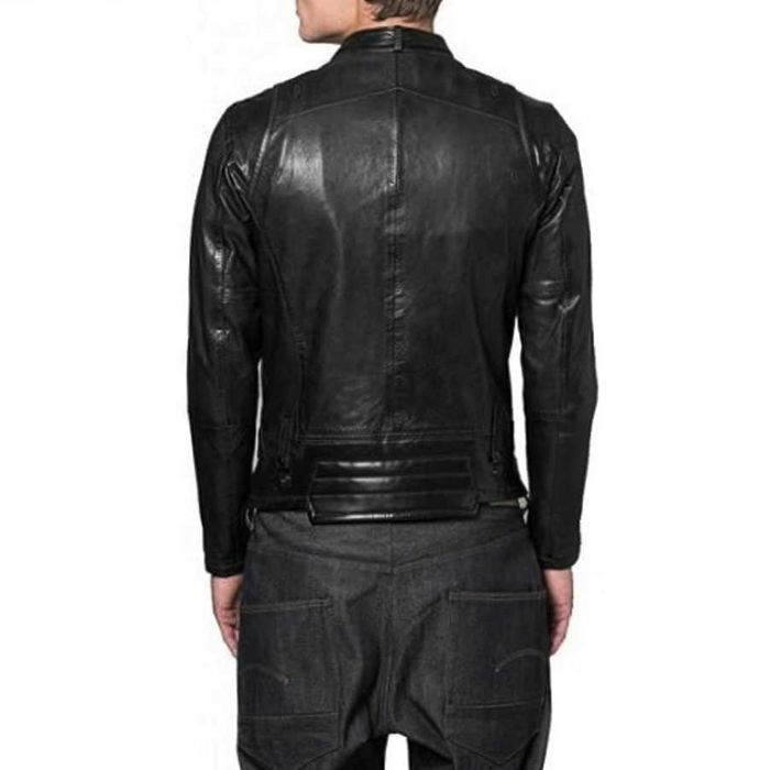 G-STAR RAW Chopper Leather Jacket Оригинално Кожено Яке S