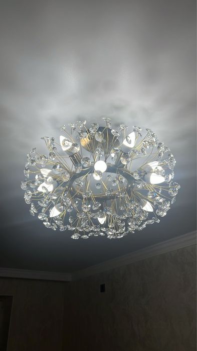 Установка люстр качественно