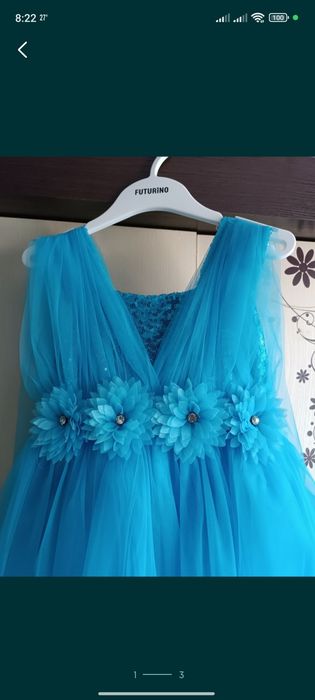 Нарядное детское платье