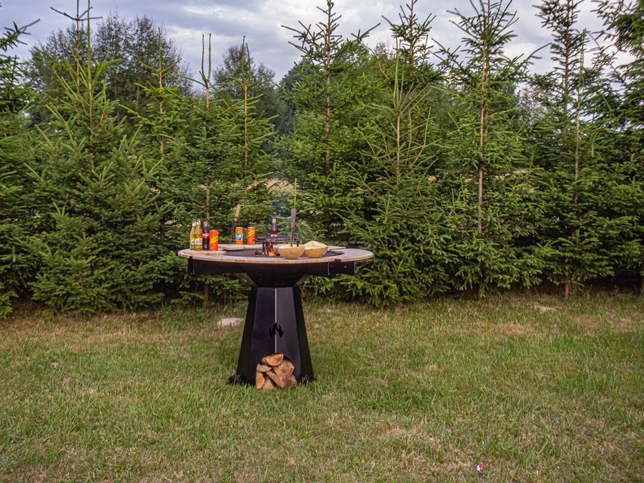 Grătar personalizat rotund