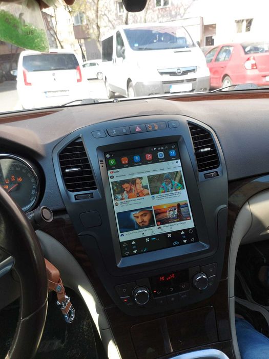 Navigatie Android Tesla Opel Insignia Waze YouTube GPS BT USB