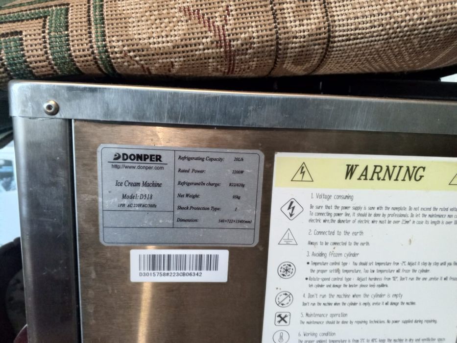 Запчасти мороженое аппарат