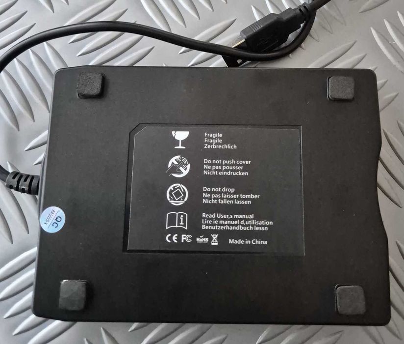 Външно флопи дисково устройство (USB External Floppy Disk Drive) 3.5"