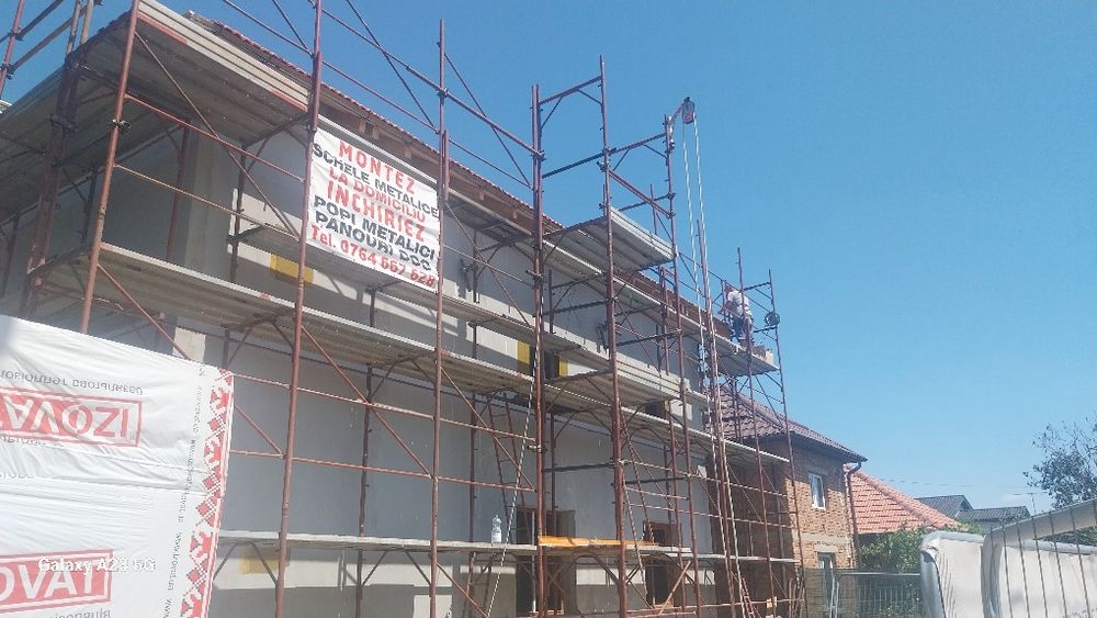 Închiriez schelă metalică