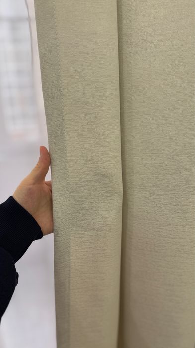 штор с тюлем 600/295см