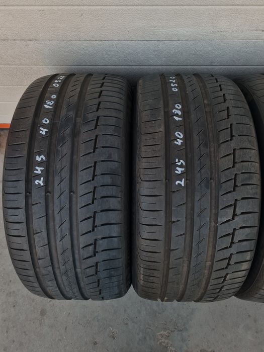 Летни гуми 4 броя CONTINENTAL PremiumContact6 245 40 R18 дот 0520