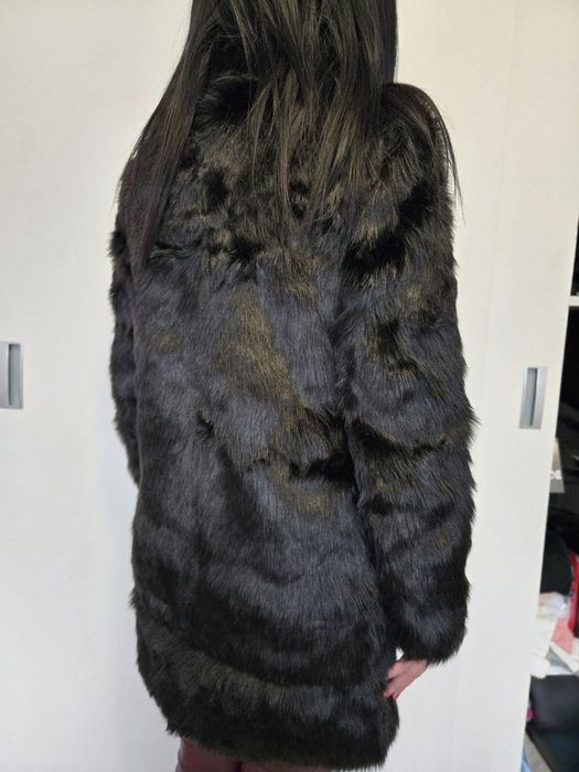 Дамски палта от еко кожа косъм