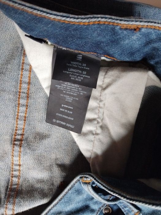 G star raw 5620 3D Slim-W35-L32 -мъжки дънки